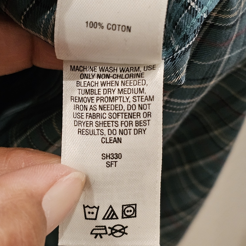 Cabela's Outfitter Series SS Button Down Shirt, EUC, Size XL-Tall - Picture 5 of 8